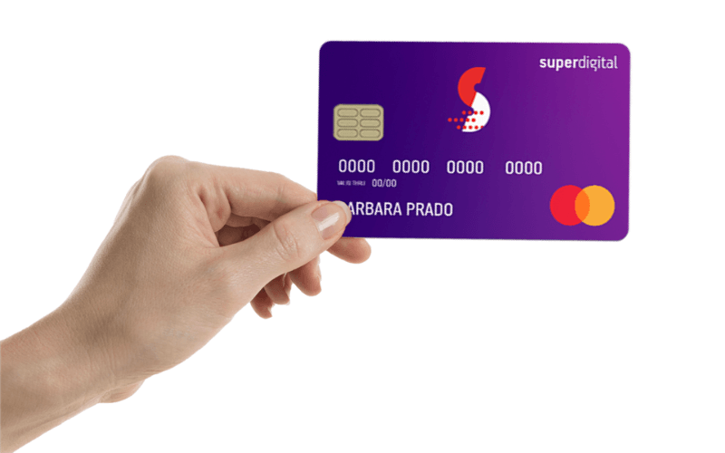 Cartão de crédito pré-pago Superdigital
